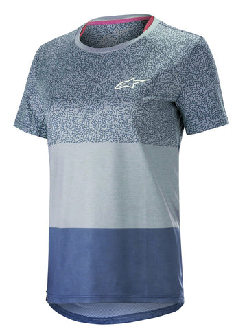 $39.99 - Alpinestars Stella Alps 8.0 Jersey Women Blue Stillwater
