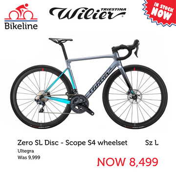 Wilier Zero SL Disc Ultegra Di2 - with Scope S4 wheelset