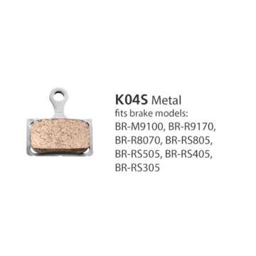 Shimano BR−R9170 Metal Pads and Spring K04S