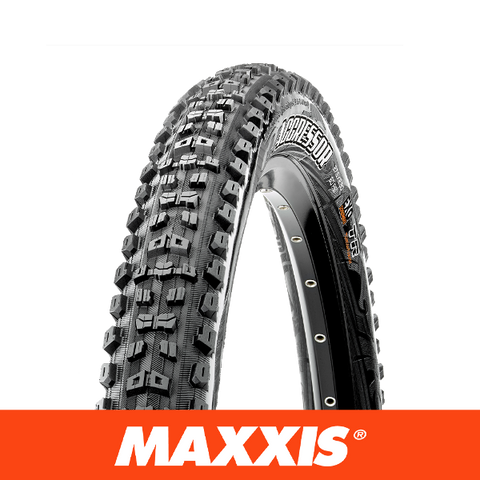 Maxxis Aggressor Tyre 29 x 2.50 WT Folding TR DD 120 x 2 TPI Dual Compound Black