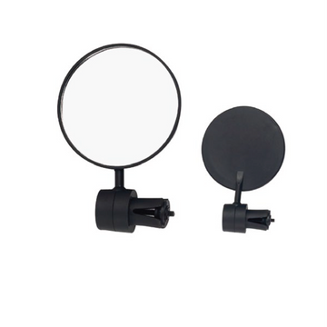 QBP Bar End Mirror 78mm x 118mm Convex