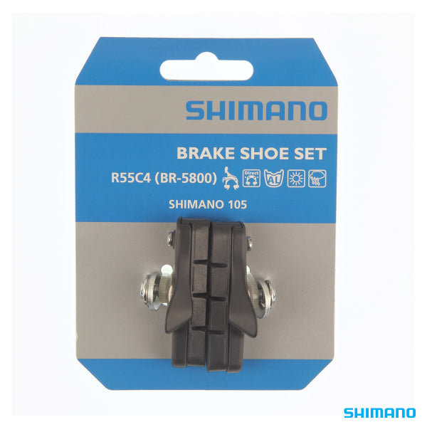Shimano BR-5800 Brake Shoe Set R55C4 Cartridge Black