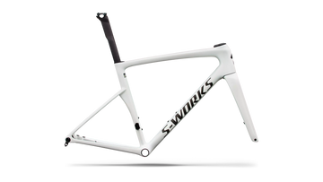 Specialized S-Works Tarmac SL9 Frameset Gloss White Silver Metallic / Obsidian Metallic