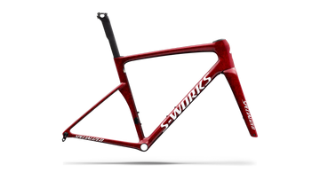 Specialized S-Works Tarmac SL9 Frameset Gloss Vivid Red / Tarmac Black / White Silver Metallic