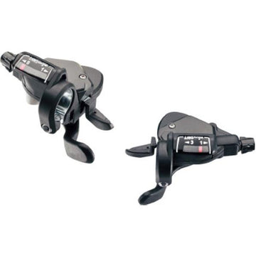 Microshift Thumb Tap Shifter Mezzo TS39 3 x 8 Speed Pair
