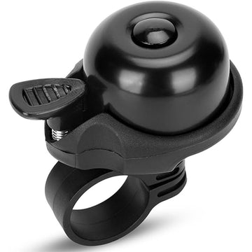 QBP Bell Bar Mounted Black Handlebar 22-32mm