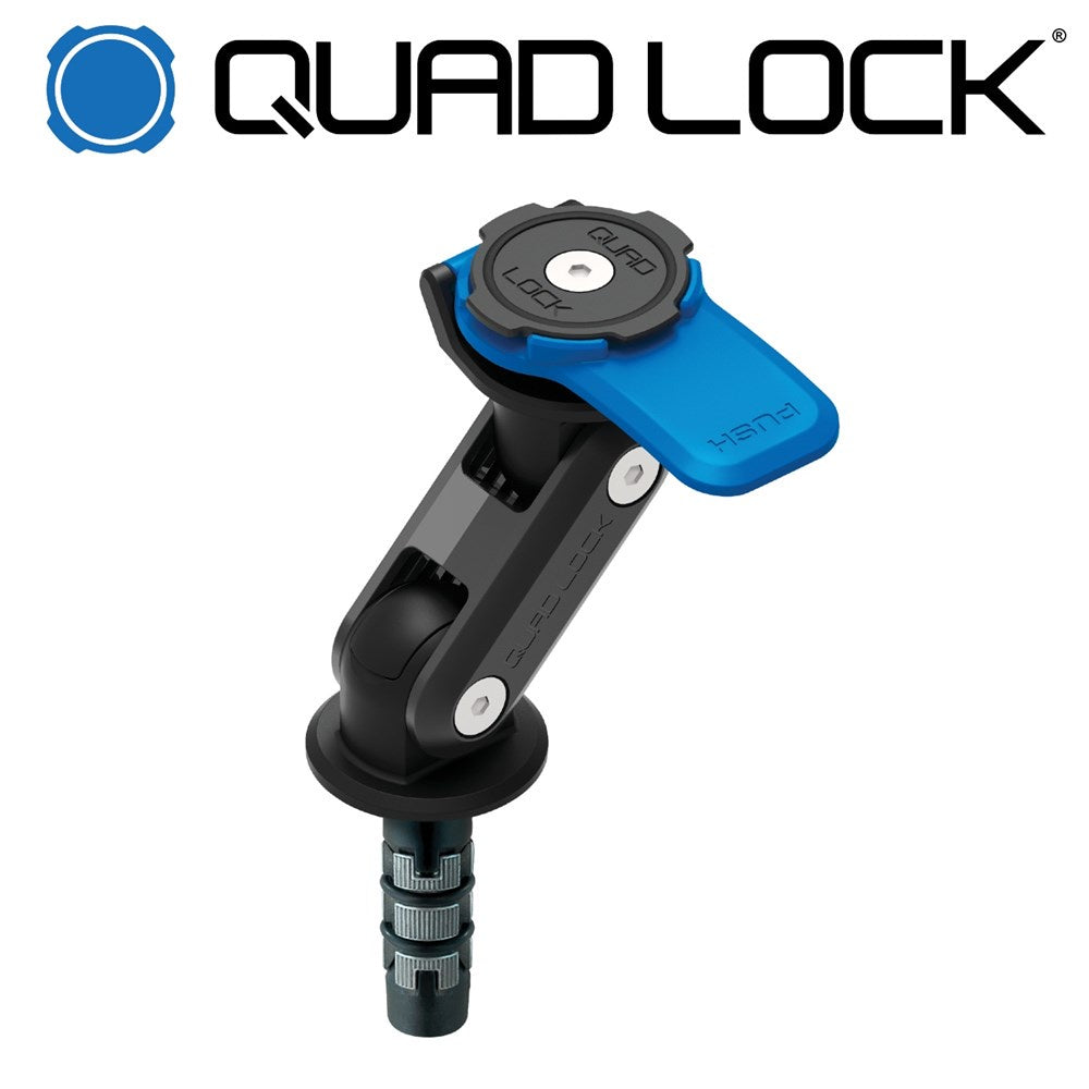 Quad lock Motor Cycle Fork Stem Mount