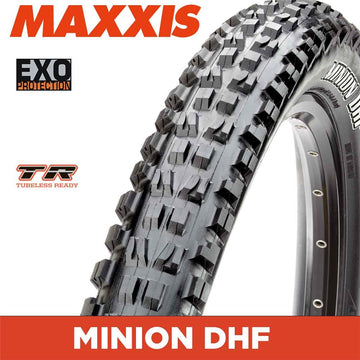 Maxxis Minion DHF Tyre 27.5 x 2.50 WT Folding 60TPI EXO TR