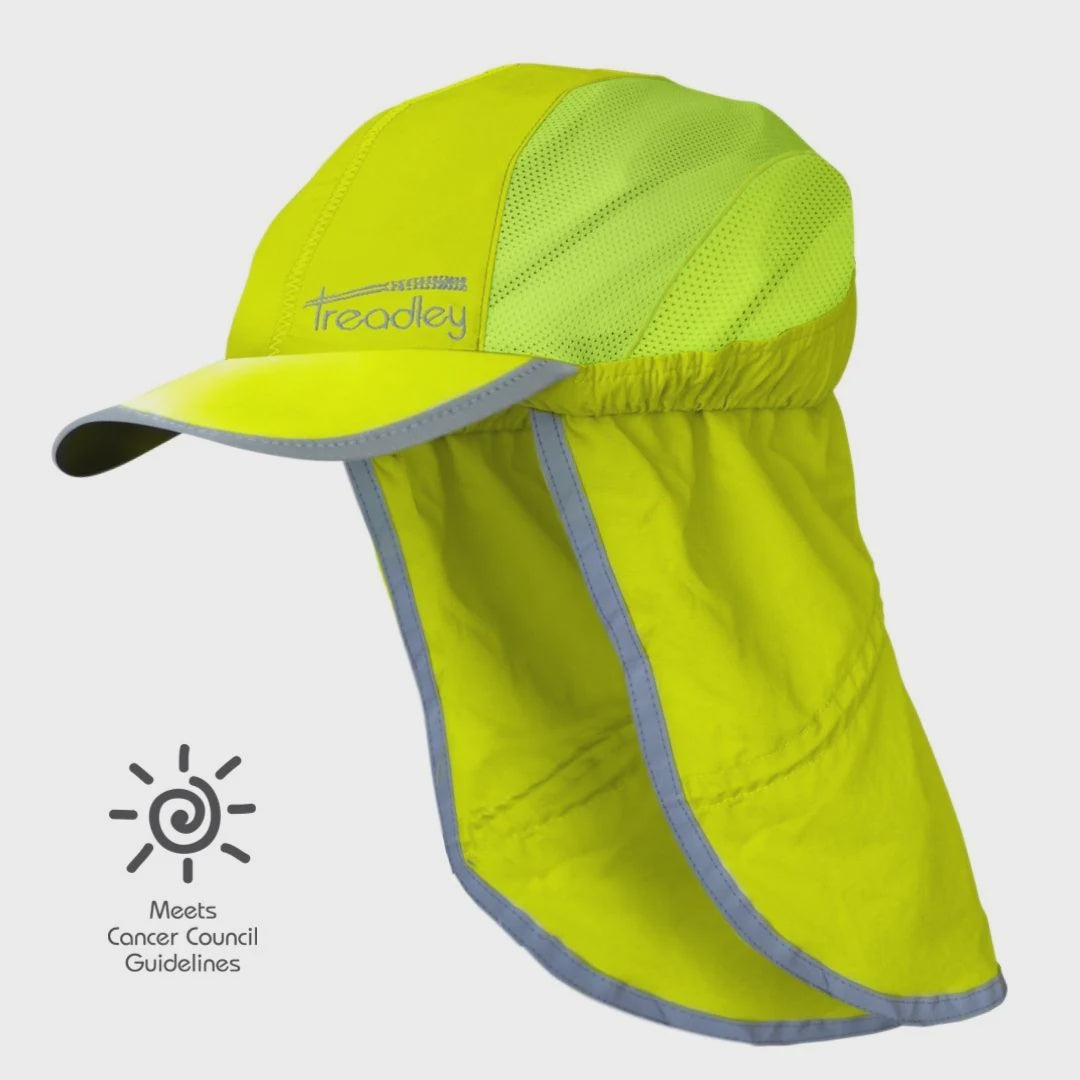Treadley Explorer High Vis Bicycle Helmet Hat
