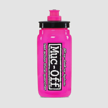 Muc-Off X Elite Fly Water Bottle Pink 550ml