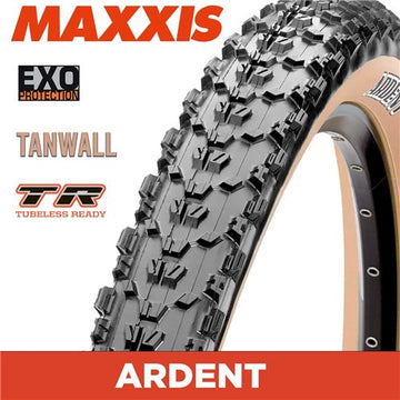 Maxxis Ardent  Folding TR EXO 60TPI Dual Compound Tan Wall