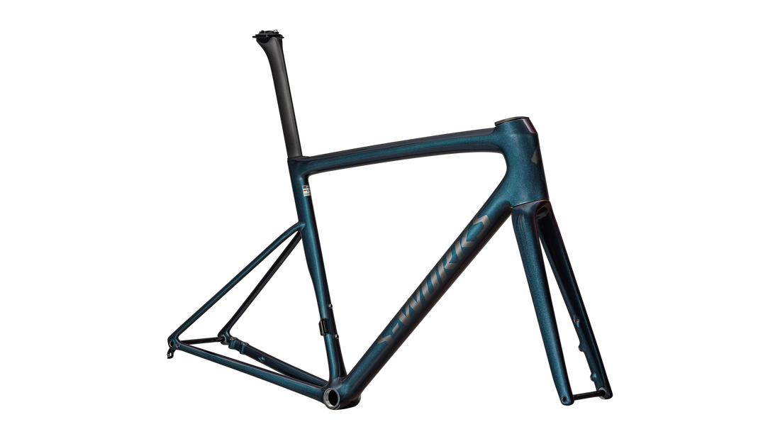 Specialized 56 S-Works Tarmac SL8 Frameset Gloss Red Black Pearl / Deep Lake Metallic / Satin Metallic Obsidian