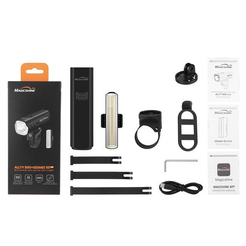 Magicshine Light Set Allty 800 and SeeMee 50V2 Combo