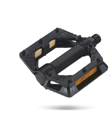 QBP Pedal Nylon Plastic MTB Platform 9/16 Black CN