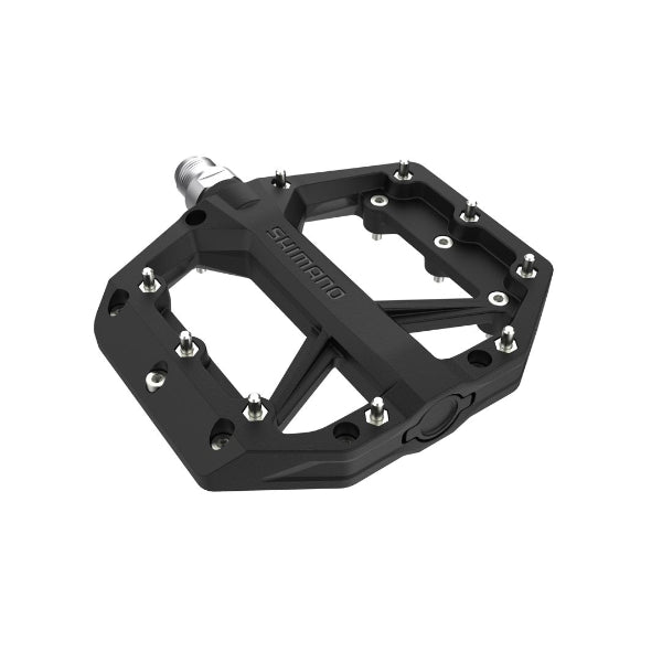 Shimano PD-GR400 Flat Platform Pedals Black without Reflector