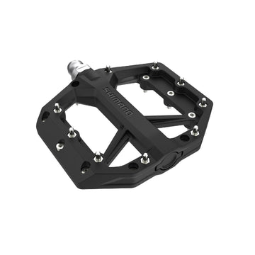 Shimano PD-GR400 Flat Platform Pedals Black without Reflector