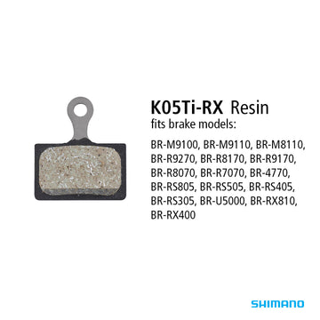 Shimano BR-M9100 Resin Pads and Spring