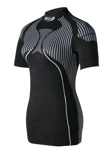 Thermolayer Woman Short Sleeve Blk